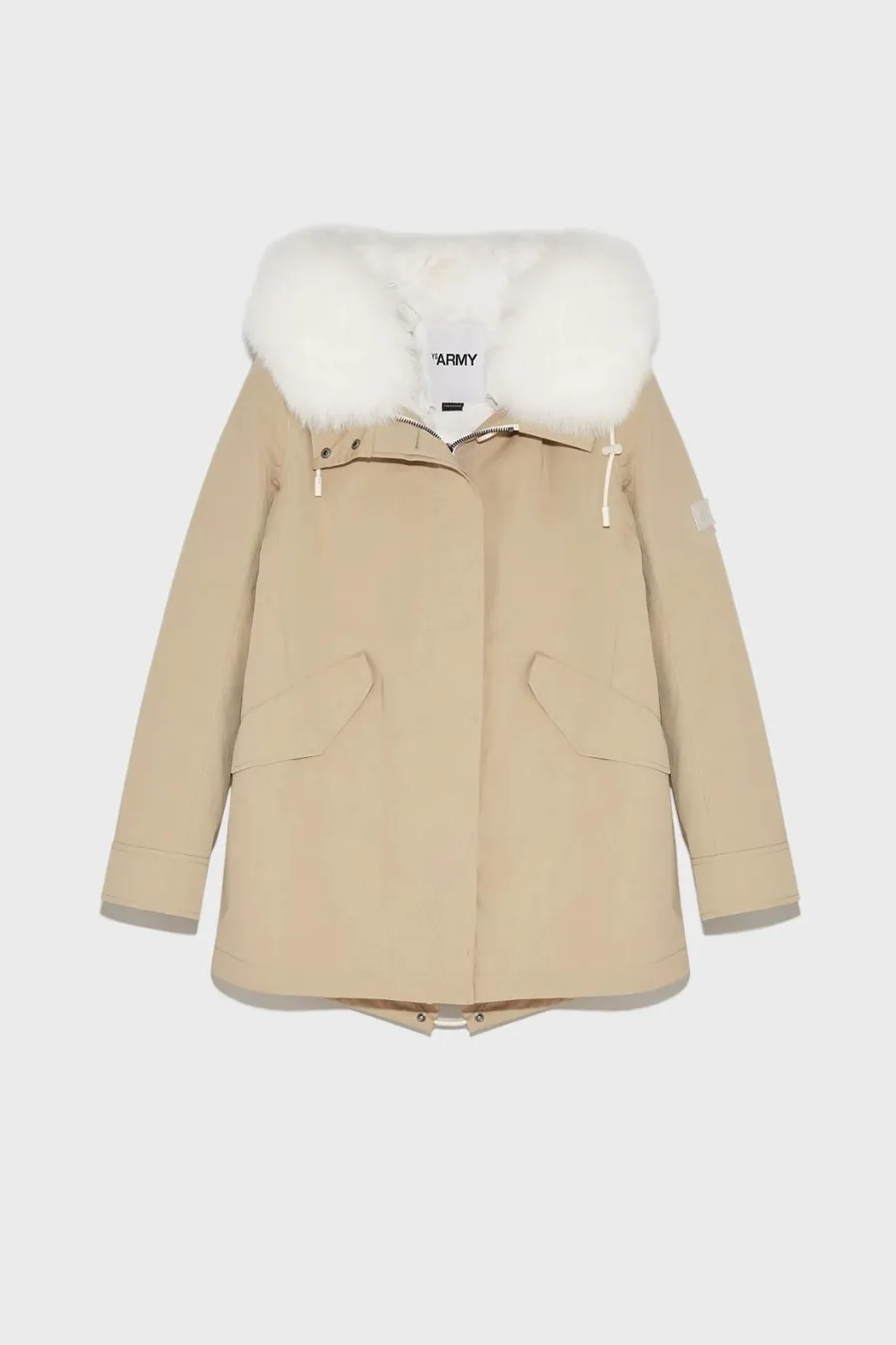 Army Parka 72cm Sable/Ivory