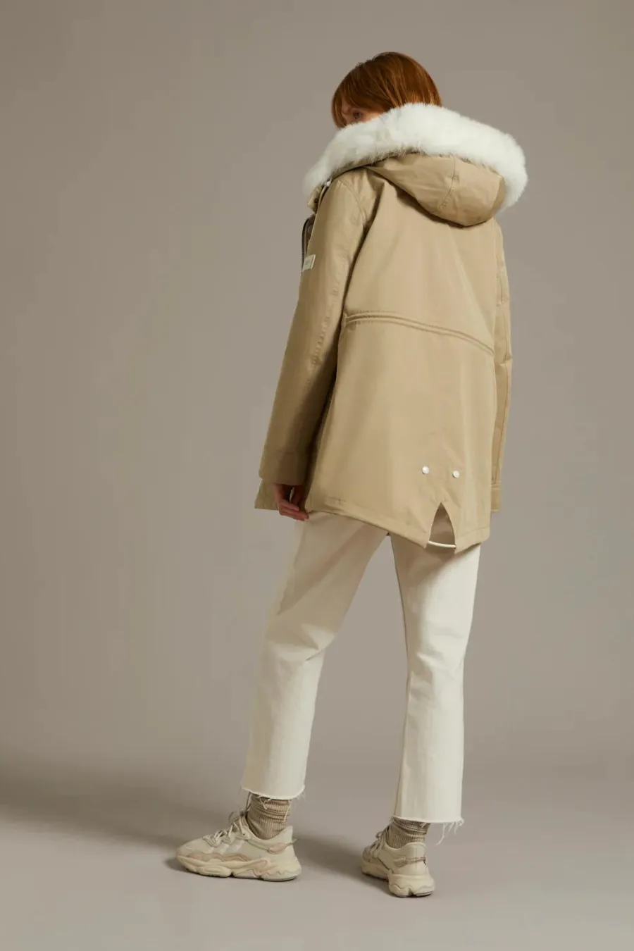 Army Parka 72cm Sable/Ivory