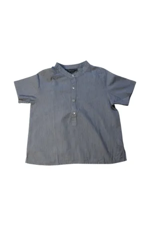 Bonpoint Mandarin Collar Shirt 4T