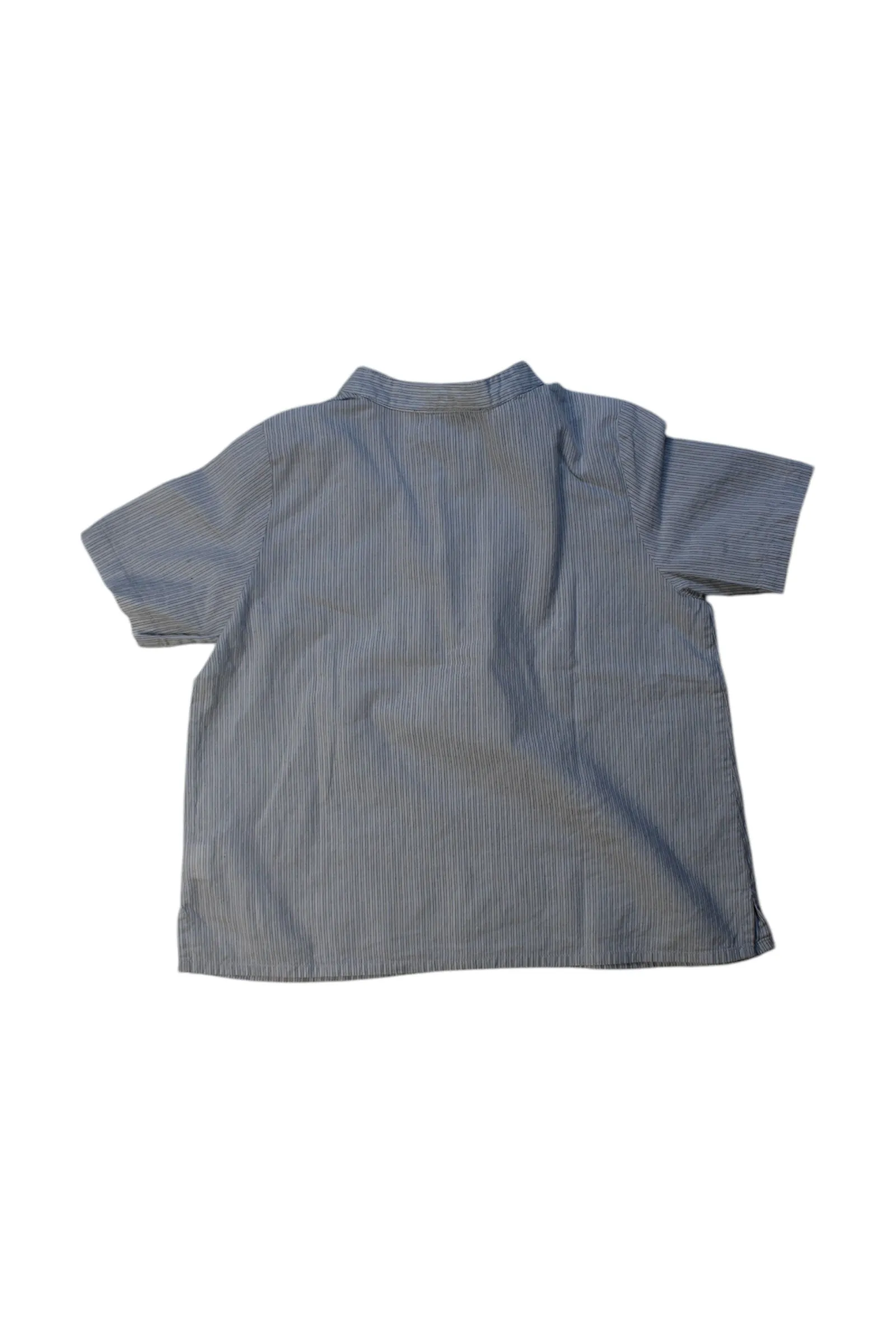 Bonpoint Mandarin Collar Shirt 4T