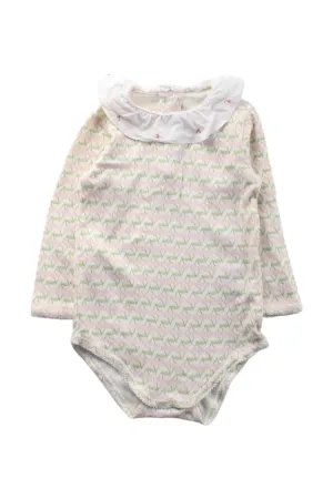 Bonpoint Ruffled Collar Bodysuit 12-18M