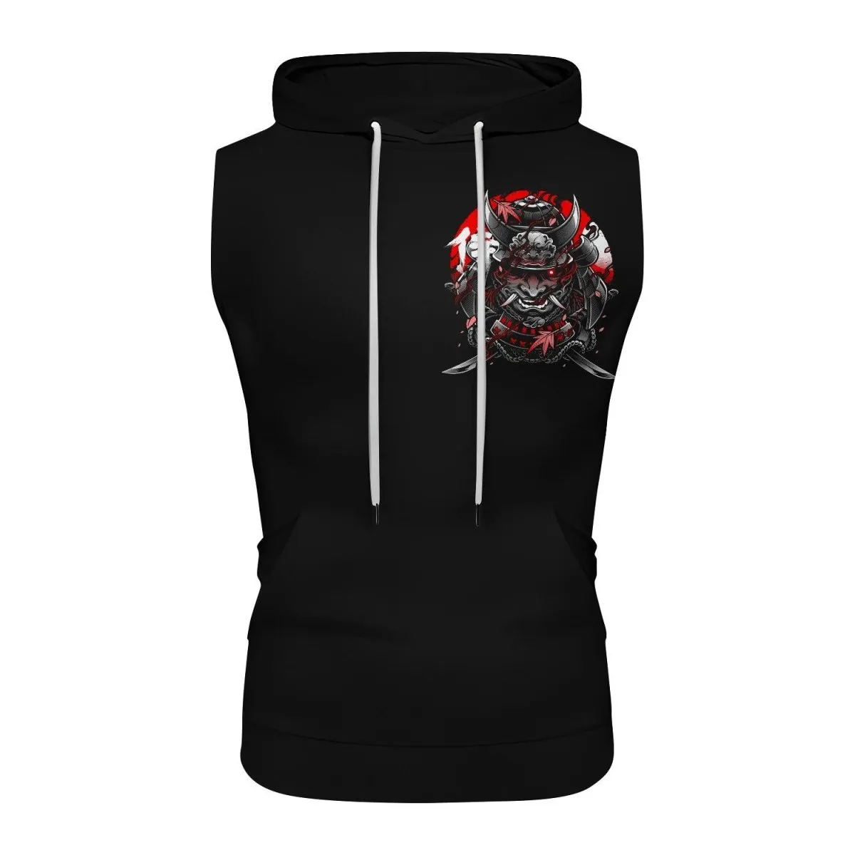 Devil Shogun Sleeveless Pullover & Zip Hoodie