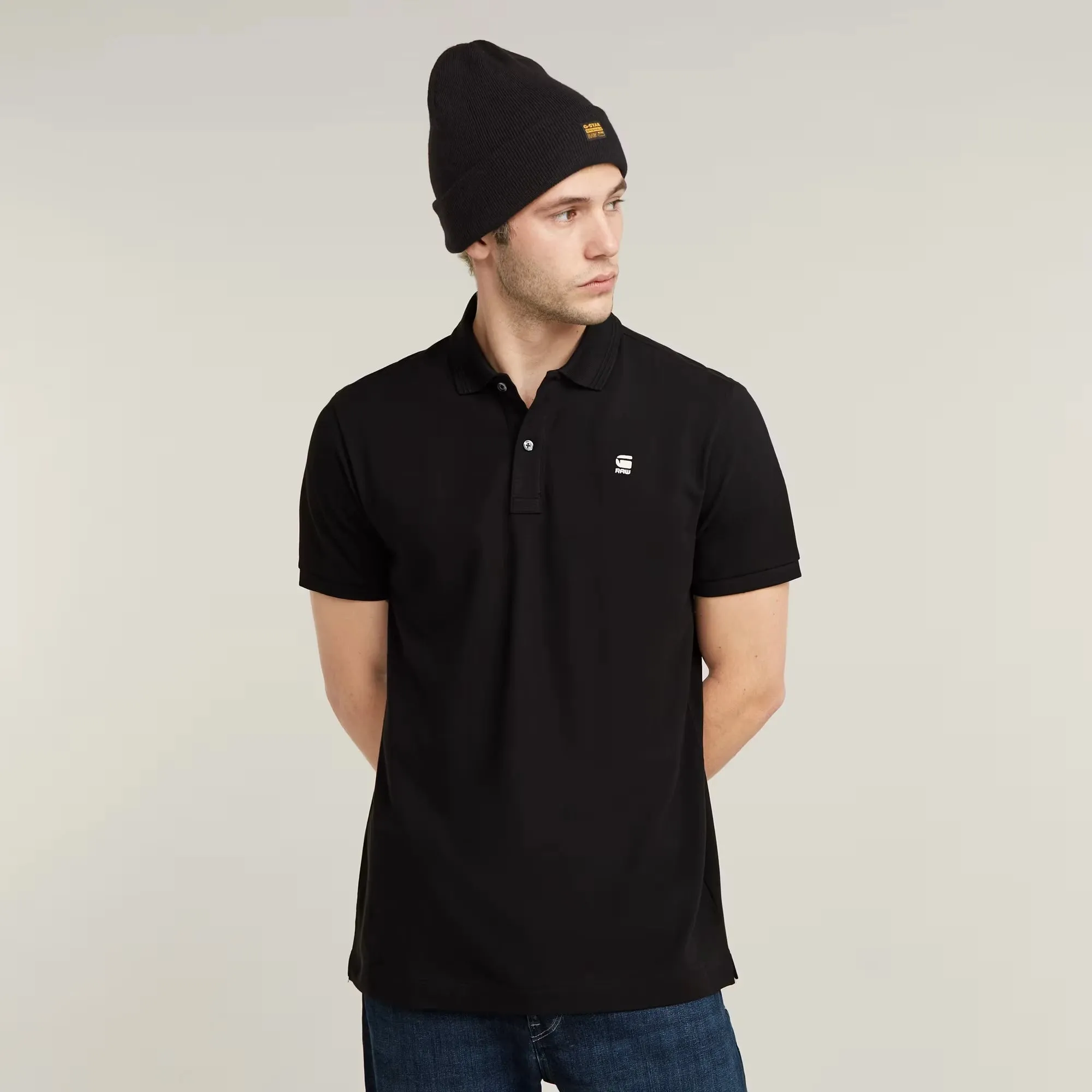 Dunda Slim Polo (Black) - D11595-5864-6484