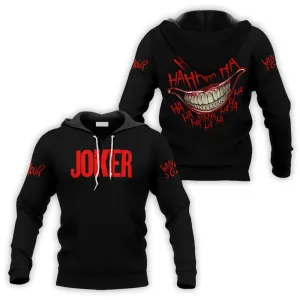 Joker HaHaHa Why So Serious Hoodie & Zip Hoodie