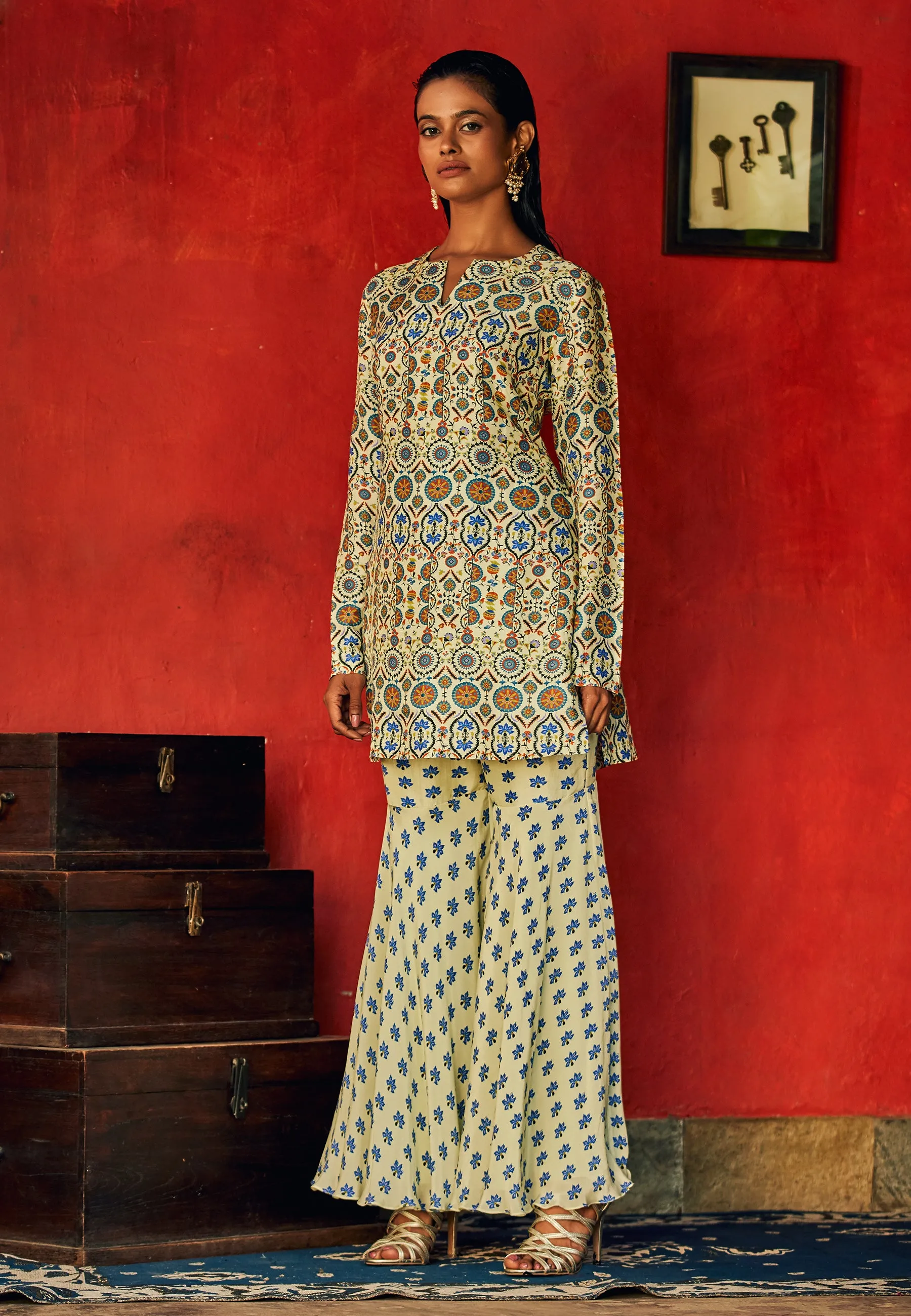 KURTA & SHARARA PANTS