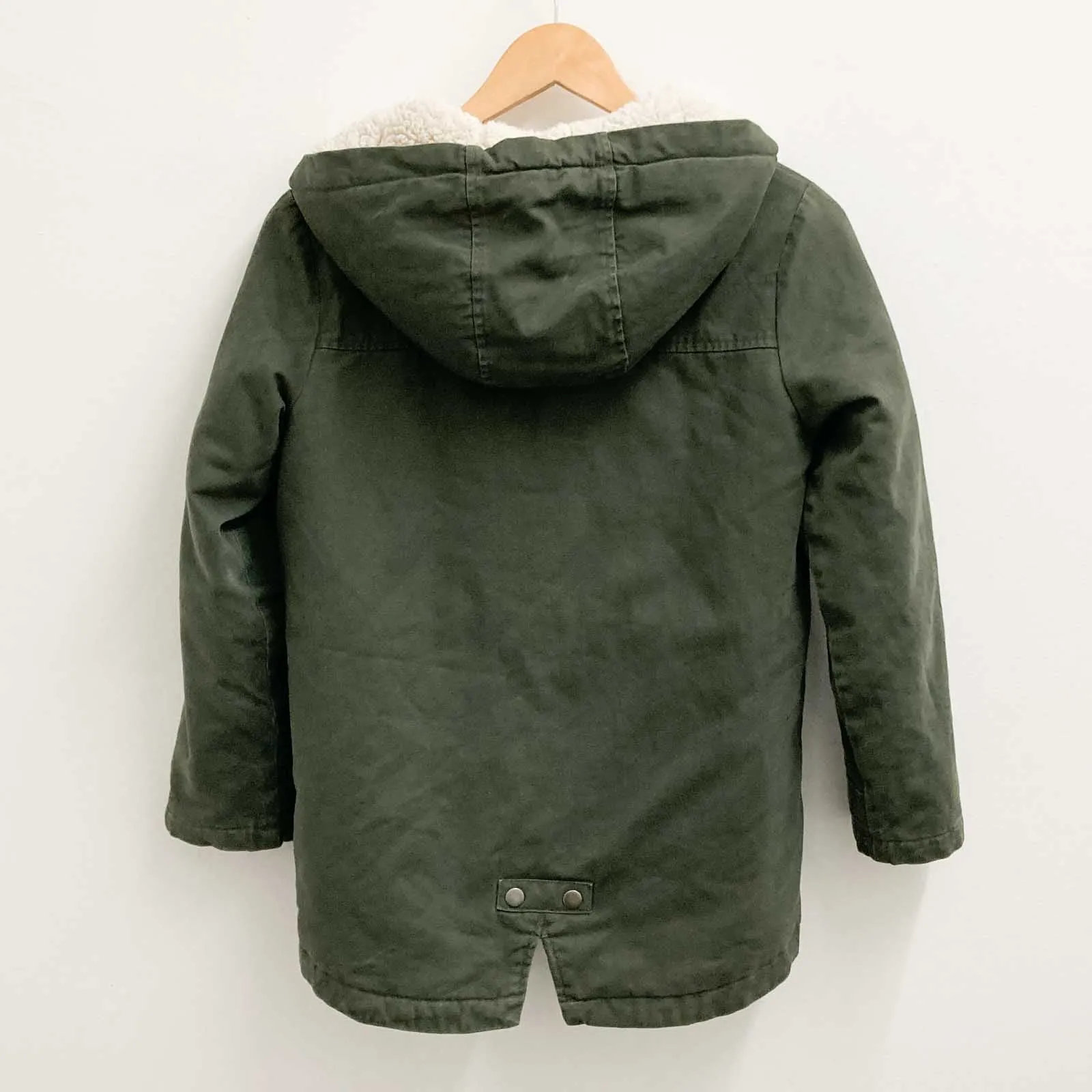 La Redoute Kids Khaki Green Parka Coat Age 10