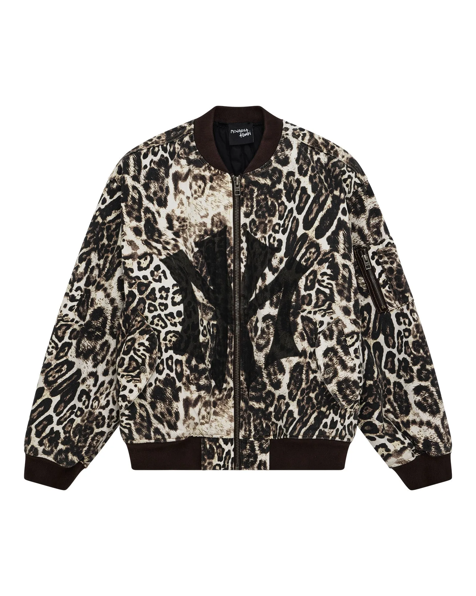 MOWALOLA BOMBER CHEETAH TRASHED