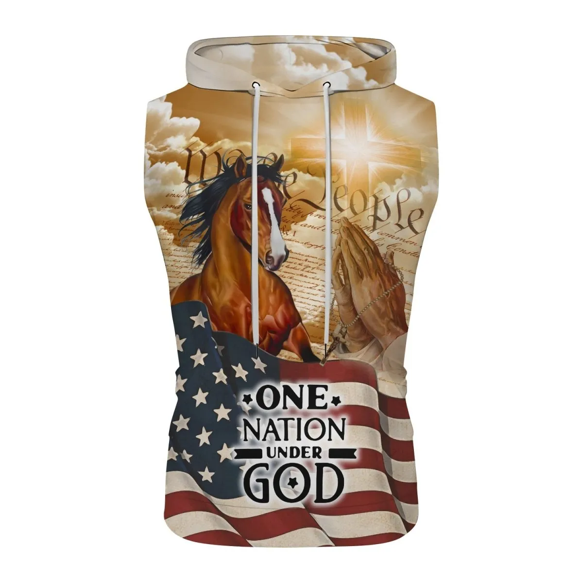 One Nation Under God Pullover & Zip Hoodie