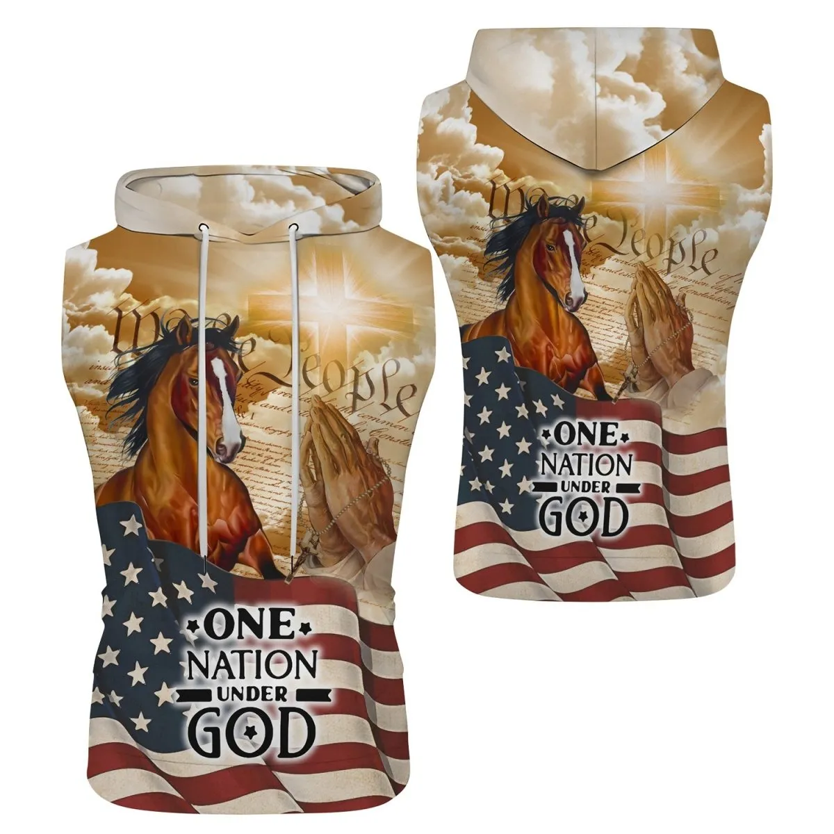 One Nation Under God Pullover & Zip Hoodie
