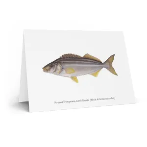 Striped Trumpeter Greeting Card