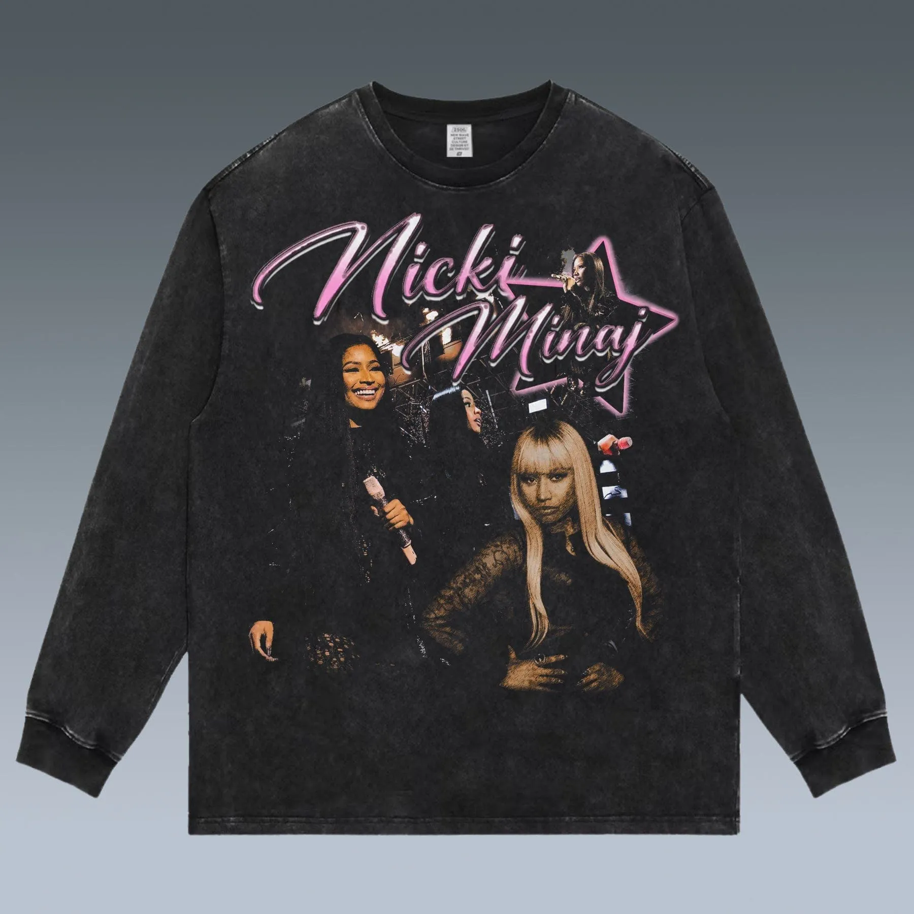 VINTAGE LONG SLEEVE TEE | NICKI MINAJ