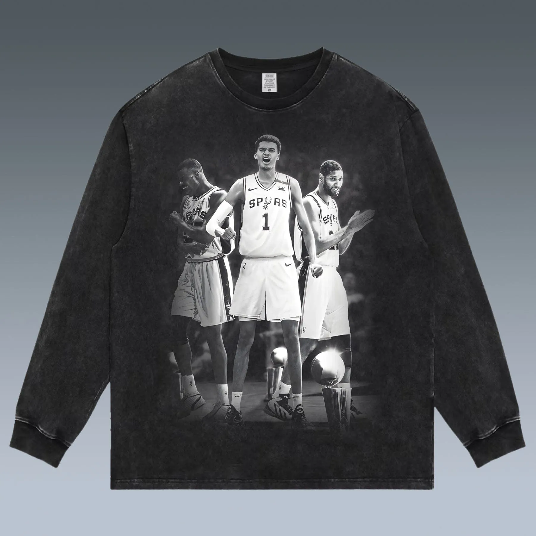 VINTAGE LONG SLEEVE TEE | SPURS-WEMBY