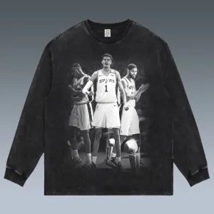 VINTAGE LONG SLEEVE TEE | SPURS-WEMBY