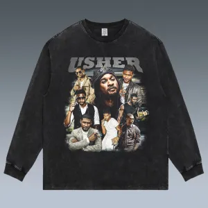 VINTAGE LONG SLEEVE TEE | USHER