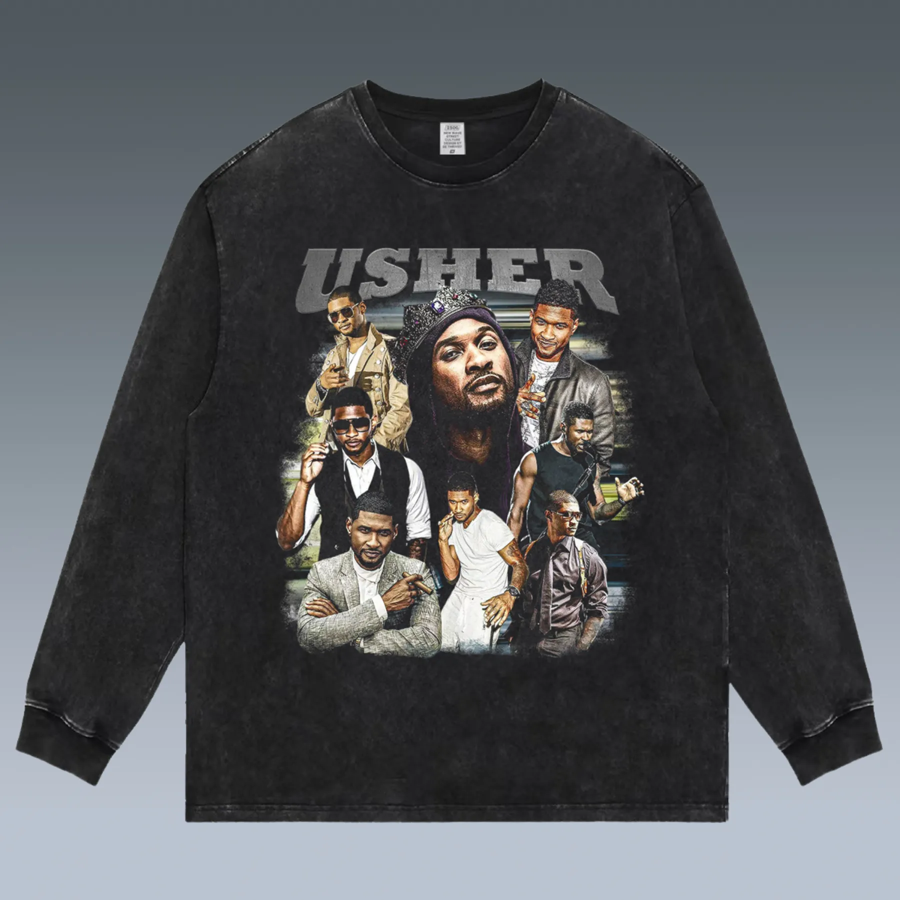 VINTAGE LONG SLEEVE TEE | USHER