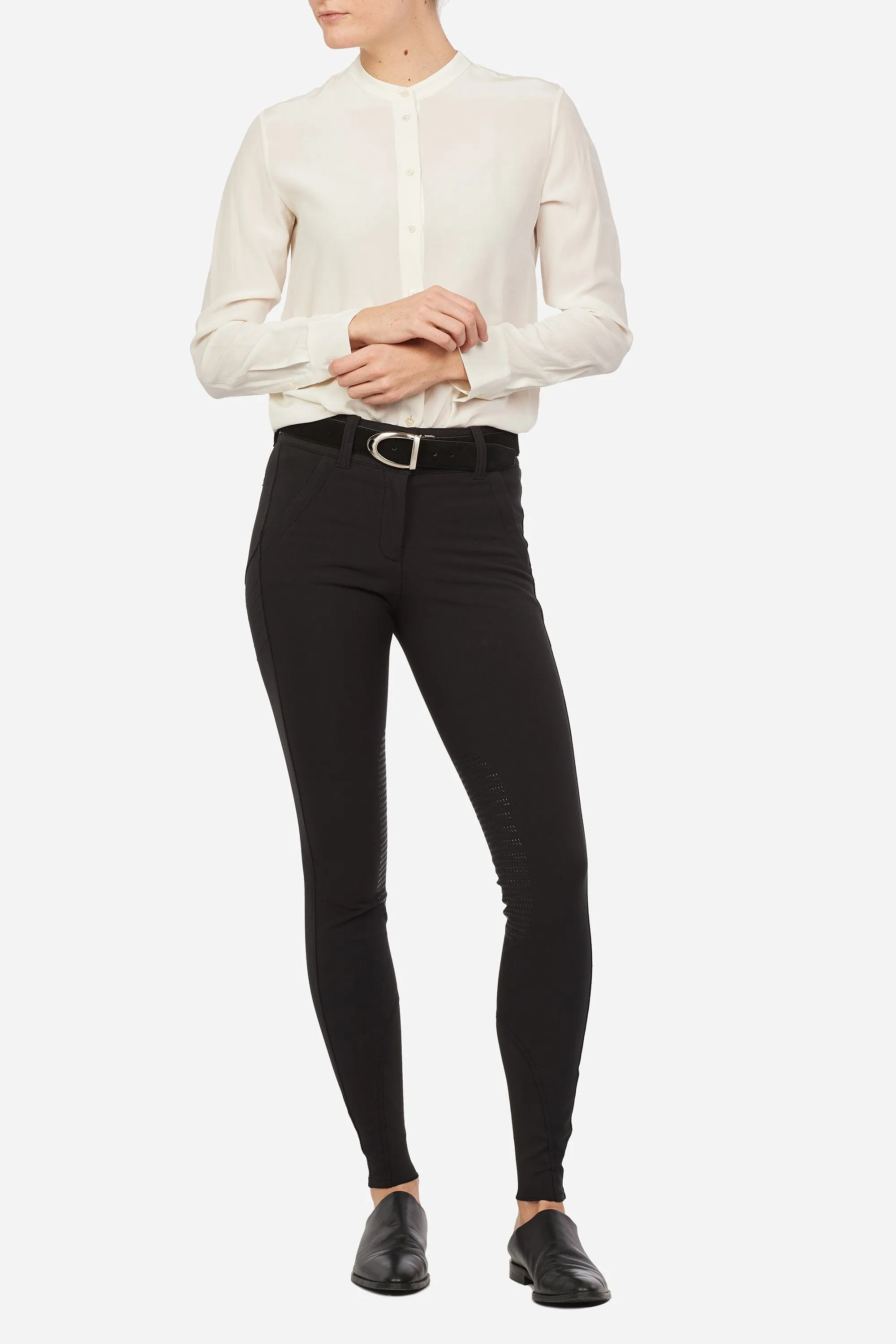 X Shape Knee Grip Breech - Black