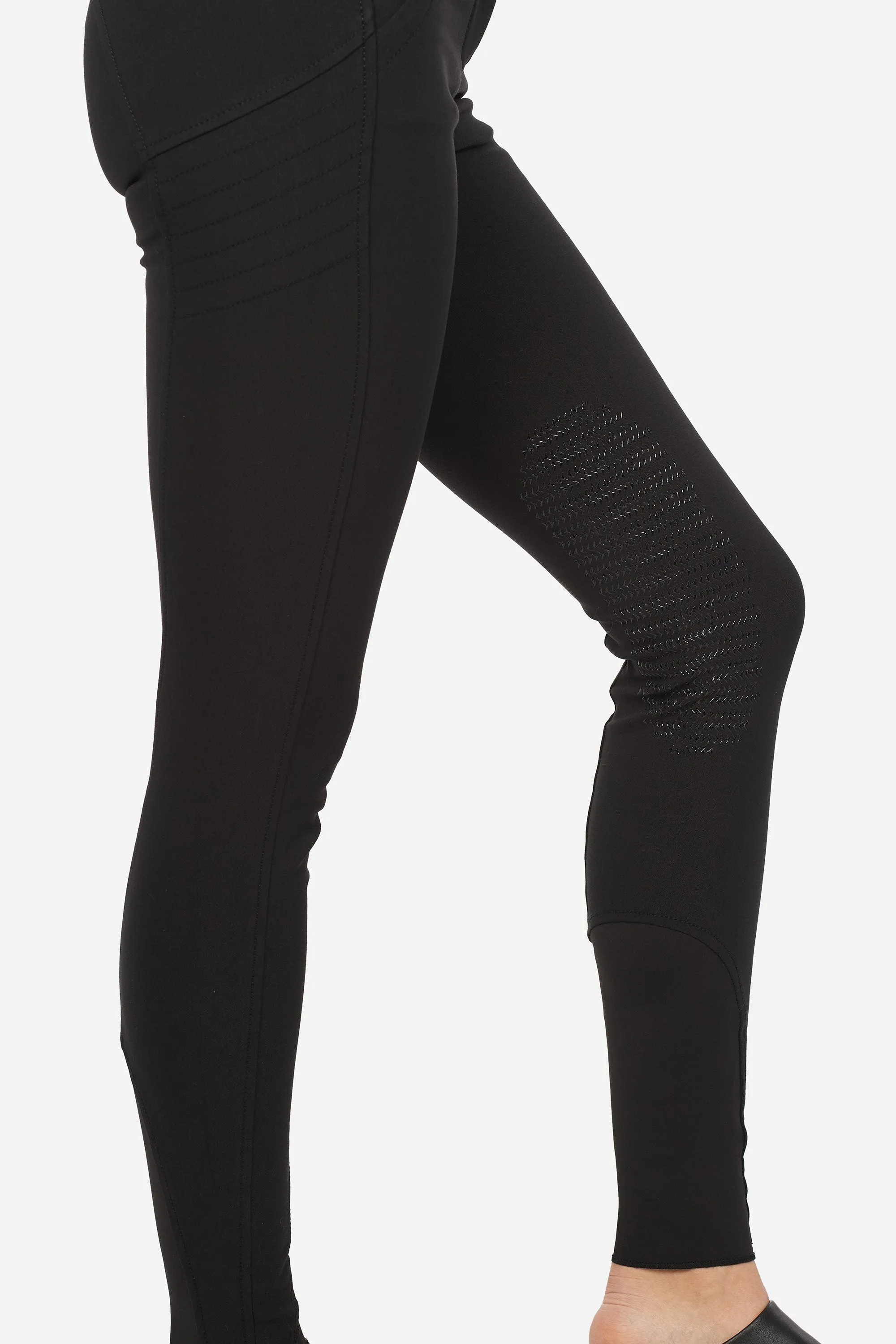 X Shape Knee Grip Breech - Black