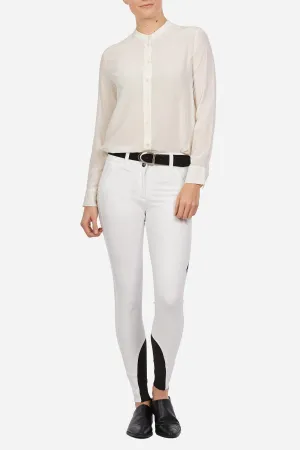 X Shape Knee Grip Breech - White